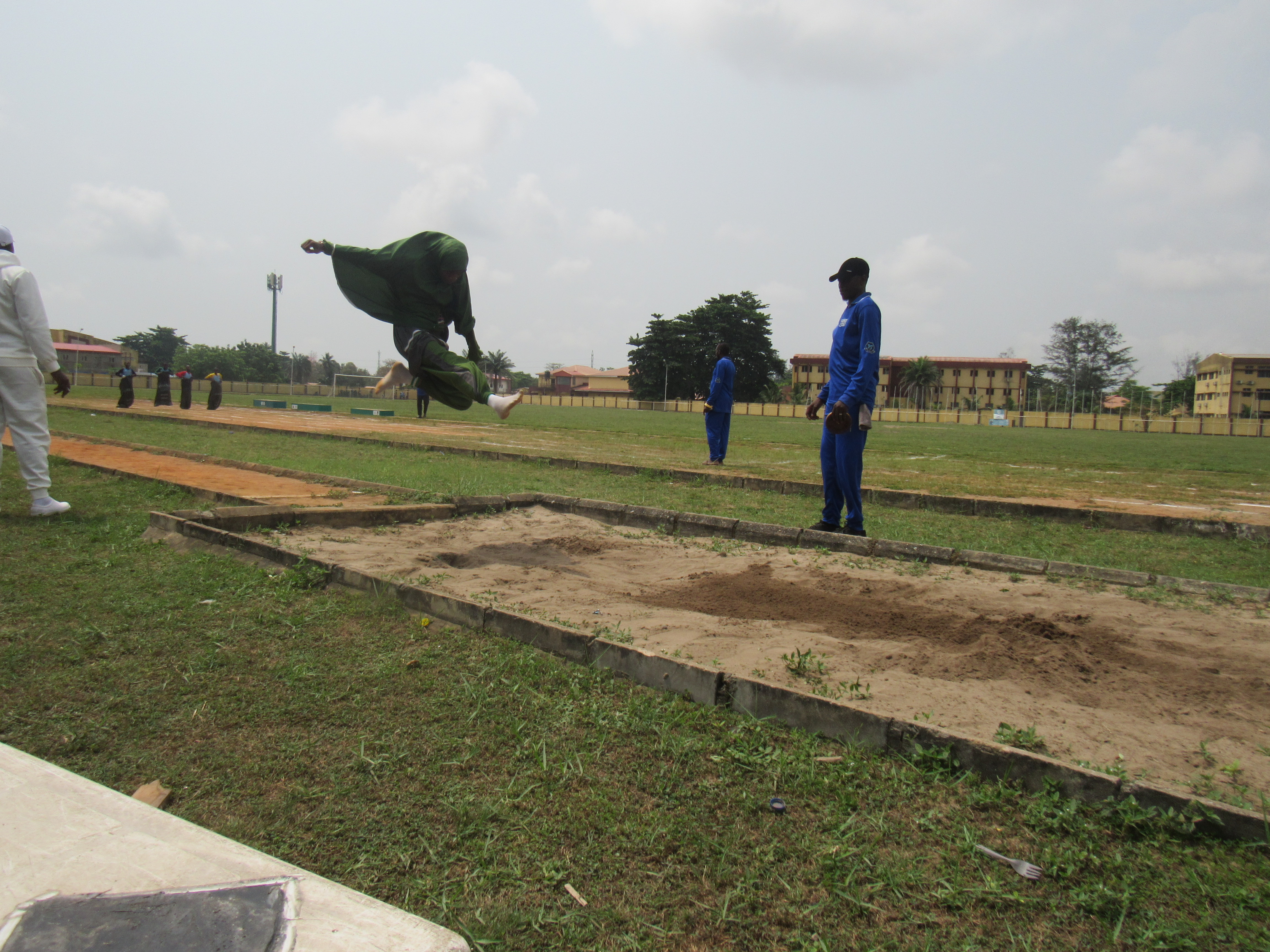 Sports actions on the field